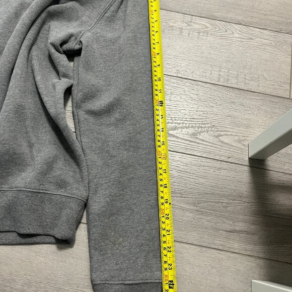 3/$20 Arrow Grey quarter zip mock neck long sleeve sweater Sz S Size Small - Picture 5 of 7